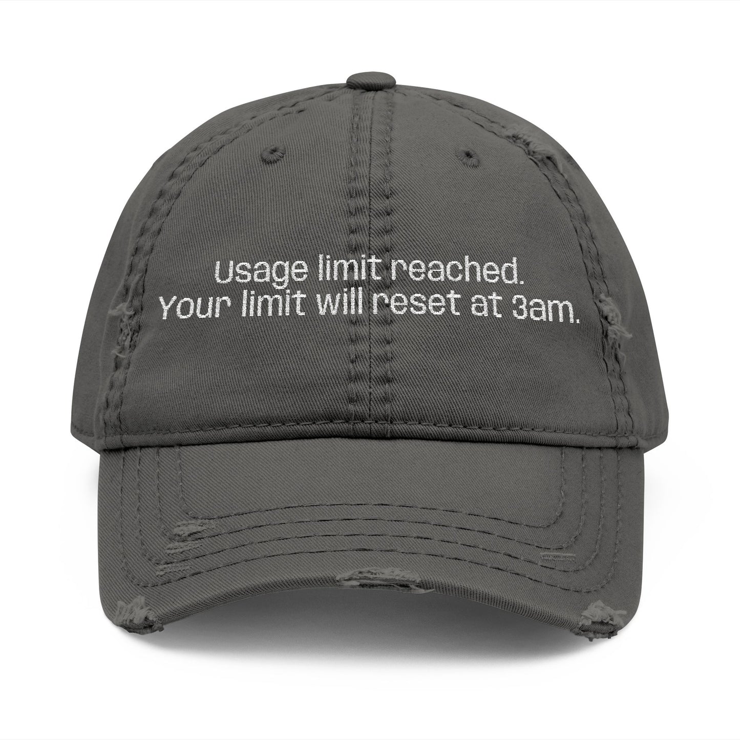Usage Limit Dad Hat
