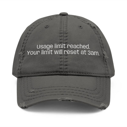 Usage Limit Dad Hat