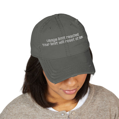Usage Limit Dad Hat